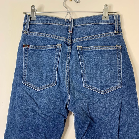 NWT Alice + Oliva Amazing Homebound High Rise Studded Girlfriend Jeans size 26 - Picture 8 of 10